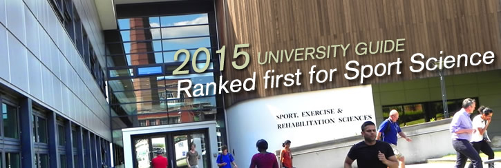 Ranked First for Sports Science